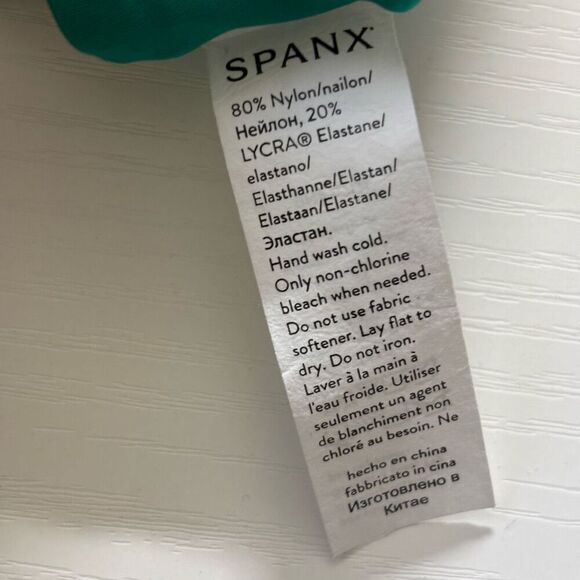 Spanx Shaping Swim Bikini Bottom Moderate Full Mystic Green Size XL 50146R new - Picture 5 of 12